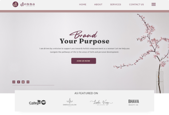 Want to see the websites that I’ve designed?